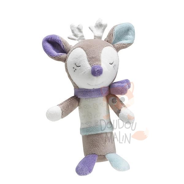 noisette rattle deer purple blue beige 